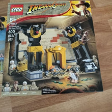 Load image into Gallery viewer, Lego Indiana Jones 77012 Fighter Plane Chase + 77013 Escape From the Lost Tomb Building Sets