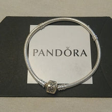 Load image into Gallery viewer, Pandora Snake Chain Bracelet with Barrel Clasp 925 ALE, 7.0&quot;
