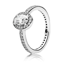 Load image into Gallery viewer, Pandora Sterling Silver Vintage Elegance Ring w/ Clear CZ - 191017CZ size 4.5