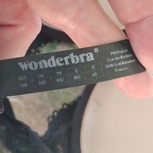 Load image into Gallery viewer, Wonderbra Women's Refined Glamour Full Effect Push-up Bra, Black, 32D