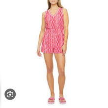 Load image into Gallery viewer, Juicy Couture Terry Printed Missoni Romper in Juicy Watermelon, Large