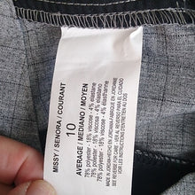 Load image into Gallery viewer, Women's Gloria Vanderbilt Haven Straight Trouser Pants, Heather Grey, Size 12