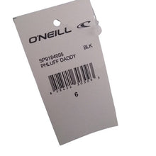 Load image into Gallery viewer, O'Neill Phluff Daddy Black Flip Flop, Size 6 Sandals MEN's SIZING