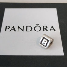 Load image into Gallery viewer, Pandora Triangular Letter B Charm ALE 925 Sterling Silver 790323B