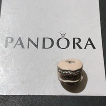 Load image into Gallery viewer, Pandora Retired Sterling Silver Happy Birthday Cake with Mixed Enamel 792061enmx