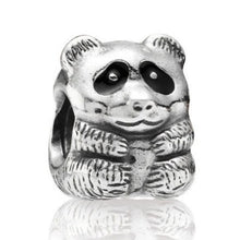 Load image into Gallery viewer, Pandora Sterling Silver Panda Charm with Black Enamel - 790490en16
