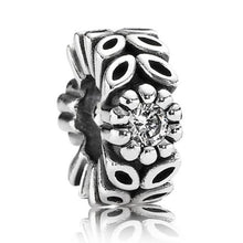Load image into Gallery viewer, Pandora Sterling Silver Twice as Nice Spacer w/ Clear Zirconia - 791224CZS
