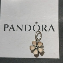 Load image into Gallery viewer, Pandora Sterling Silver Cherry Blossom Pendant w/ Pink Enamel - 390347en40