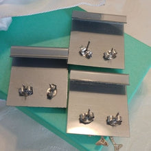 Load image into Gallery viewer, Sterling Silver Dolphins, Crabs + Shells Post Earrings, 3 pair