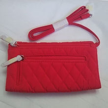 Load image into Gallery viewer, Vera Bradley Strap Wallet, Fire Red