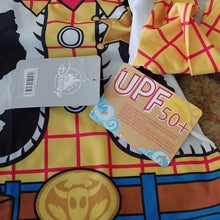 Load image into Gallery viewer, Disney Pixar Sheriff Woody L/S Rash Guard Costume shirt, Size 4