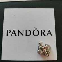Load image into Gallery viewer, Pandora Baby Pram Carriage Charm 790346 925 ALE Sterling Silver