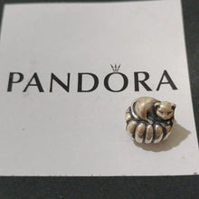 Load image into Gallery viewer, Pandora Retired Sterling Silver Cozy Cat Animal Bead - 790595