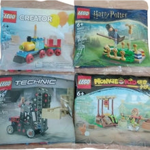 Load image into Gallery viewer, Lego 30642 Bday Train, 30651 Quidditch Practice, 30655 Forklift, + 30656 King