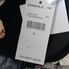 Load image into Gallery viewer, O'Neill Tiller Bandeau Bikini Top, Multi, Small