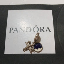 Load image into Gallery viewer, Pandora Sterling Silver Propeller Plane Airplane Travel Dangle Charm 798027cz