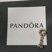 Load image into Gallery viewer, Pandora Retired Sterling Silver Party Girl Dress Dangle Bead - 791031