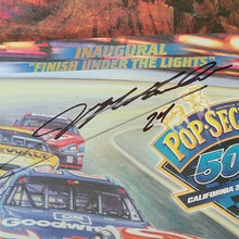 Load image into Gallery viewer, Signed Jeff Gordon 24 NASCAR Pop Secret 500 2004 Race Program Autographed