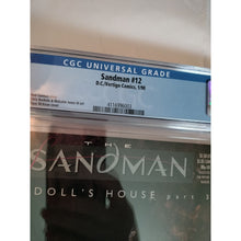 Load image into Gallery viewer, Sandman #12 DC/Vertigo Comic Book CGC Graded 9.2 Neil Gaiman