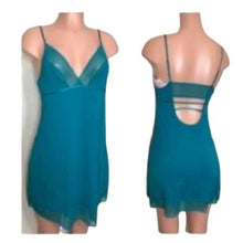Load image into Gallery viewer, Victoria's Secret Sexy Emerald Modal Nightgown, Size Medium