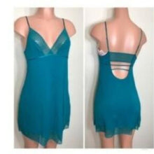 Load image into Gallery viewer, Victoria's Secret Sexy Emerald Modal Nightgown, Size Medium