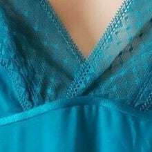 Load image into Gallery viewer, Victoria's Secret Sexy Emerald Modal Nightgown, Size Medium