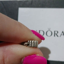 Load image into Gallery viewer, Pandora Retired Sterling Silver Peridot August Birthstone Dangle - 790166PE