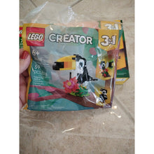 Load image into Gallery viewer, LEGO® Creator Tropical Toucan Building Sets 31173 & 30688 Polybag