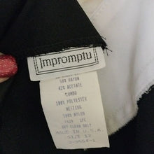 Load image into Gallery viewer, Impromptu Semi Formal Black + White Bow Dress, Size 12
