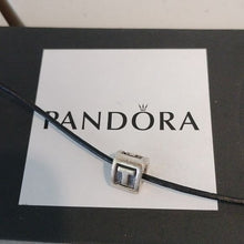 Load image into Gallery viewer, Pandora Retired Sterling Silver Alphabet Bead - Letter T - 790323T