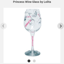 Load image into Gallery viewer, Lolita PRINCESS Hand Painted 15 oz. Wine Glass