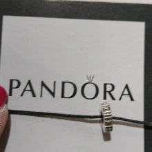 Load image into Gallery viewer, Pandora Retired Sterling Silver Tic Toc Spacer - 790262