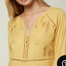 Load image into Gallery viewer, O'Neill Ryana Romper, Gold Goldie, Size Juniors Medium 5-7