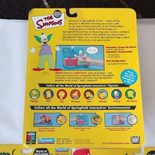 Load image into Gallery viewer, Playmates World of Simpsons Krusty, Bumblebee Man + Cletus Figures, set of 3