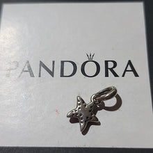 Load image into Gallery viewer, Pandora Sterling Silver Tropical Starfish Pendant with Clear Zirconia - 390403cz