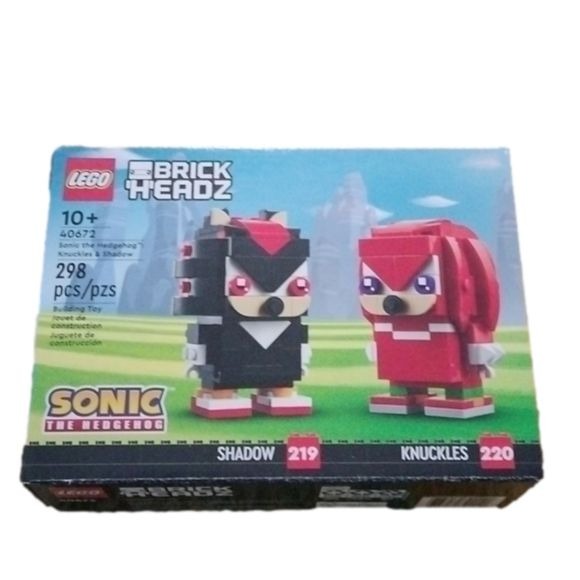 Lego Brickheadz 40672 Sonic the Hedgehog's Knuckles & Shadow Figures