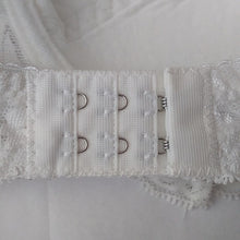 Load image into Gallery viewer, GYCL Classic Ultrathin Underwire Push Up 3/4 Lace Bra, White, Size XL 40B