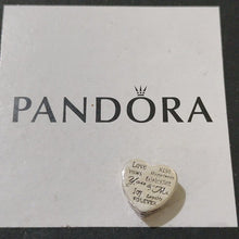 Load image into Gallery viewer, Pandora Retired Sterling Silver Celebration Heart with Engraving - 792060