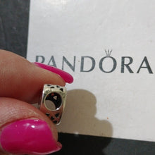 Load image into Gallery viewer, Pandora Retired Sterling Silver Celebration Heart with Engraving - 792060