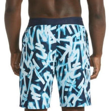 Load image into Gallery viewer, Nike Glow Diverge 9" Board Shorts Swim Trunks, Blues, size XL