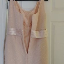 Load image into Gallery viewer, Plaza South Collection Belted Dress in Pale Gold, Size 14