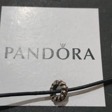 Load image into Gallery viewer, Pandora Retired Sterling Silver Heart Row Spacer 790204