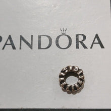 Load image into Gallery viewer, Pandora Retired Sterling Silver Heart Row Spacer 790204