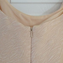 Load image into Gallery viewer, Plaza South Collection Belted Dress in Pale Gold, Size 14