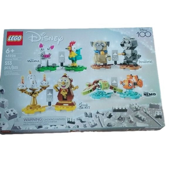 Lego x Disney Duos 43226 Building Set, 553 pieces