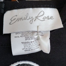 Load image into Gallery viewer, Emily Rose Girl's Fall Applique Halloween Tutu Tunic & Legging Set, Size 2T