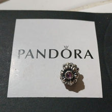 Load image into Gallery viewer, Pandora Sterling Silver February Birthday Blooms Bead with Amethyst - 790580am