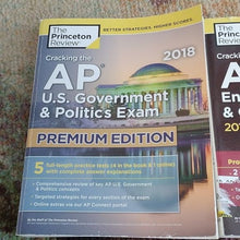 Load image into Gallery viewer, AP U.S. Government + English Literature & Composition Books + Flashcards