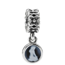 Load image into Gallery viewer, Pandora Virgo Cameo Charm Sterling Silver Virgo Dangle - 790500CAM09