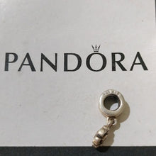 Load image into Gallery viewer, Pandora Retired Sterling Silver Daisy Dangle with Clear Zirconia - 790196CZA